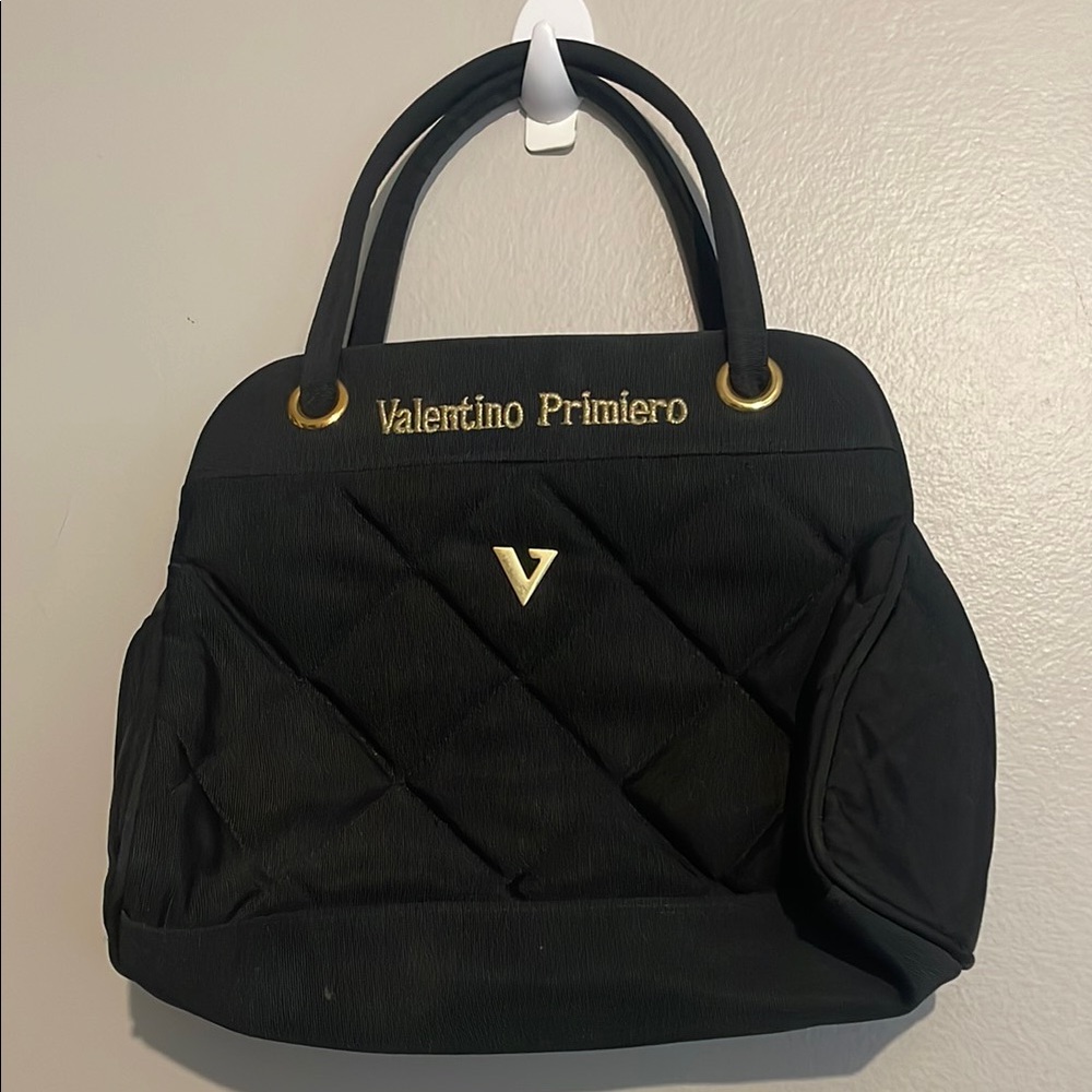 Black Quilted Handbag